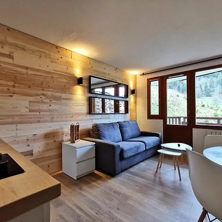 Chaleureux T2 La Tania Pieds Des Pistes Apartment