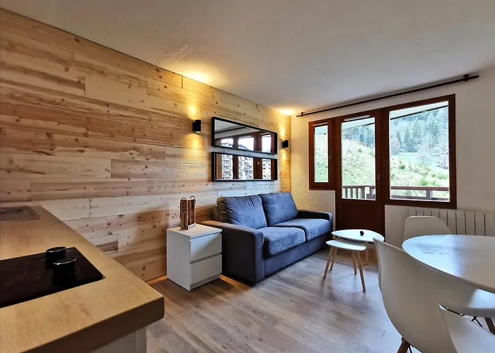 Chaleureux T2 La Tania Pieds Des Pistes Apartment